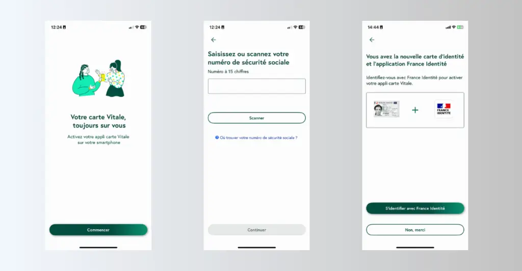 tuto_carte-vitale_dematerialisee Tutoriel pour activer la carte vitale dématérialisée sur son mobile